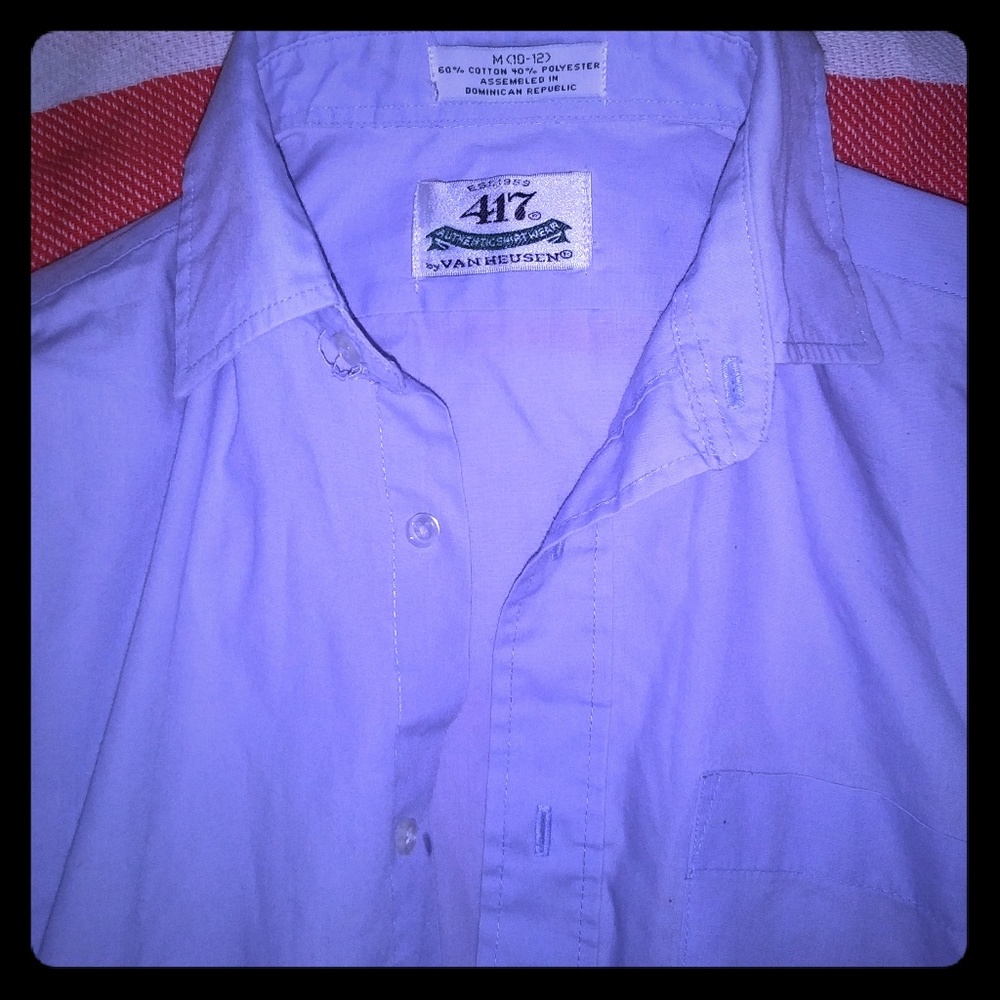 Boys dress button down shirt